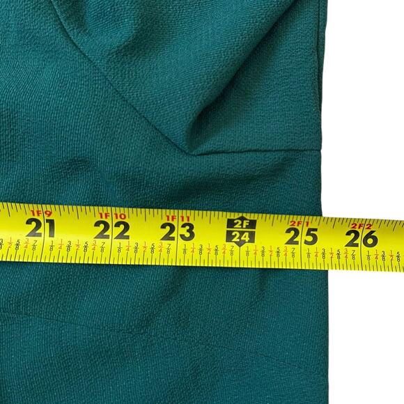 Adrianna Papell Teal Long Sleeve Blouse Women's Plus Size 1X | 68-27 - Picture 4 of 5